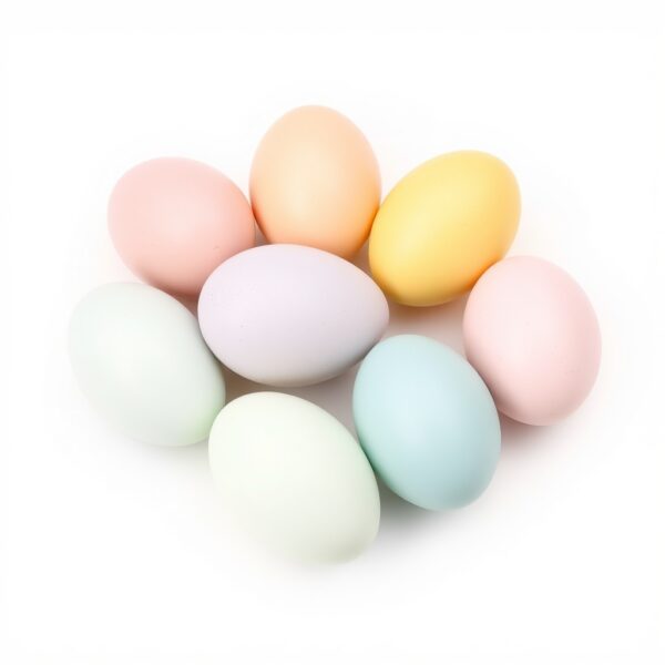 Pastel Decorative Easter Eggs